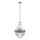 Quintiesse - Hanglamp met stang TOLLIS 1xE27/40W/230V Ø 40,8 cm mat chroom