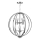 Quintiesse - LED-kroonluchter met kabel MONDO 8xG9/3W/230V Ø 71,3 cm glanzend chroom