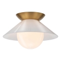 Quintiesse - Plafondlamp SAUCER 1xE27/40W/230V Ø 36,6 cm goud