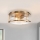 Quintiesse - Plafondlamp voor badkamer ASHLAND 2xE27/60W/230V Ø 30,5 cm IP44 goud
