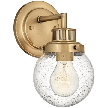 Quintiesse - POPPY wandlamp voor de badkamer 1xE27/60W/230V IP44 goud