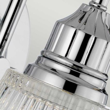 Quintiesse - LED-wandlamp voor de badkamer ADDISON 1xG9/3W/230V IP44 glanzend chroom