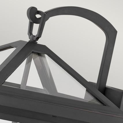 Quintiesse - Buitenwandlamp ALFORD L 3xE14/40W/230V IP44 zwart