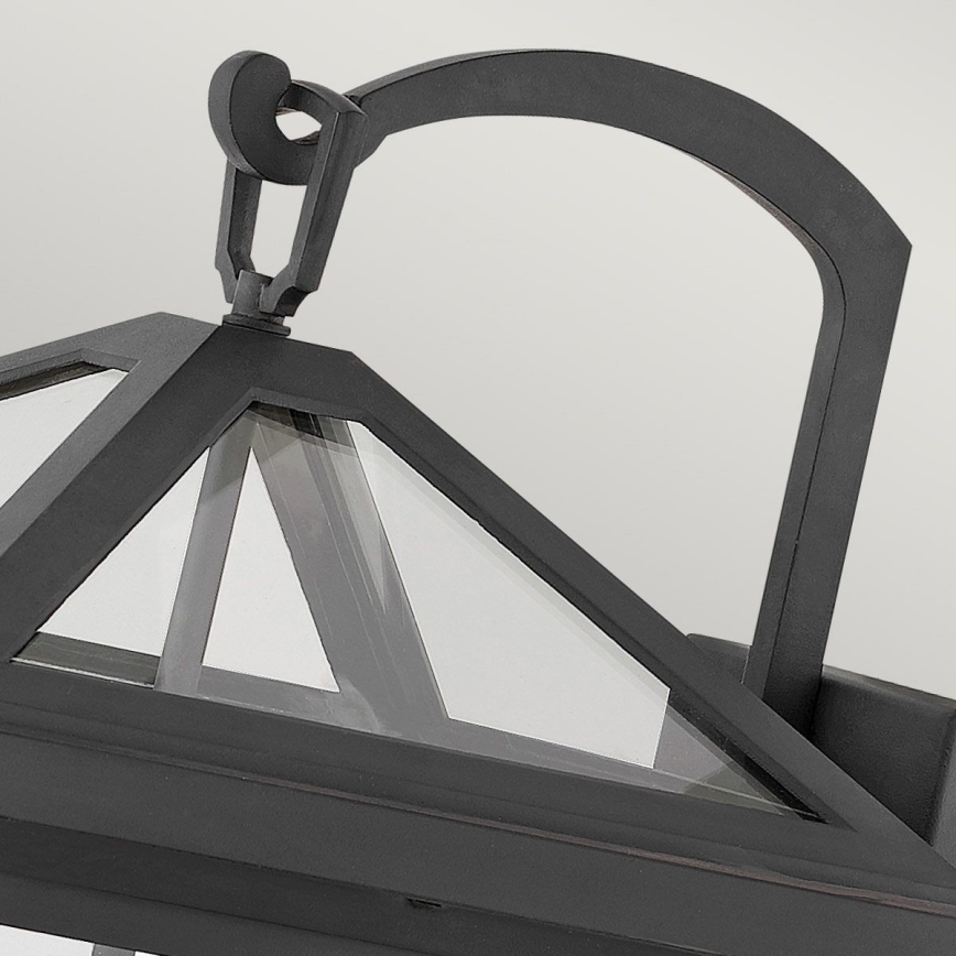 Quintiesse - Buitenwandlamp ALFORD L 3xE14/40W/230V IP44 zwart