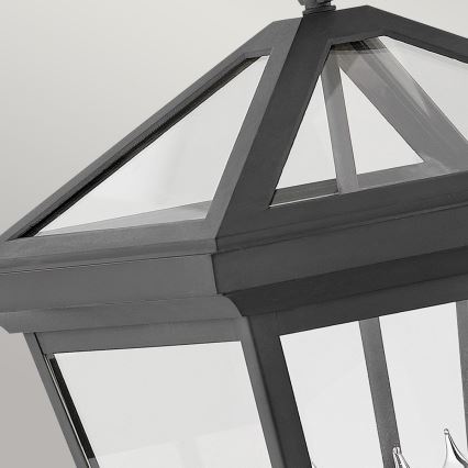 Quintiesse - Buitenwandlamp ALFORD L 3xE14/40W/230V IP44 zwart