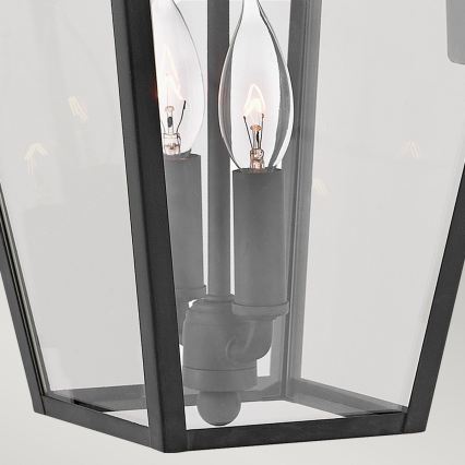 Quintiesse - Buitenwandlamp ALFORD M 2xE14/40W/230V IP44 zwart