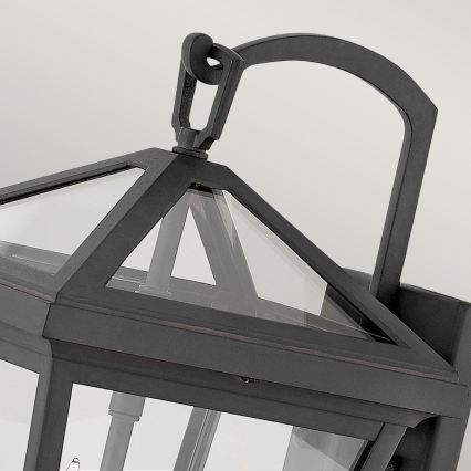 Quintiesse - Buitenwandlamp ALFORD S 2xE14/40W/230V IP44 zwart