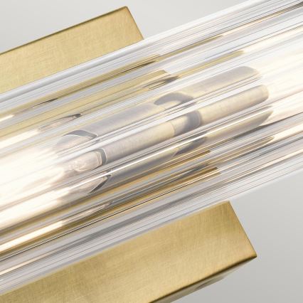 Quintiesse - Badkamerwandlamp AZORES 2xE14/40W/230V IP44 goud