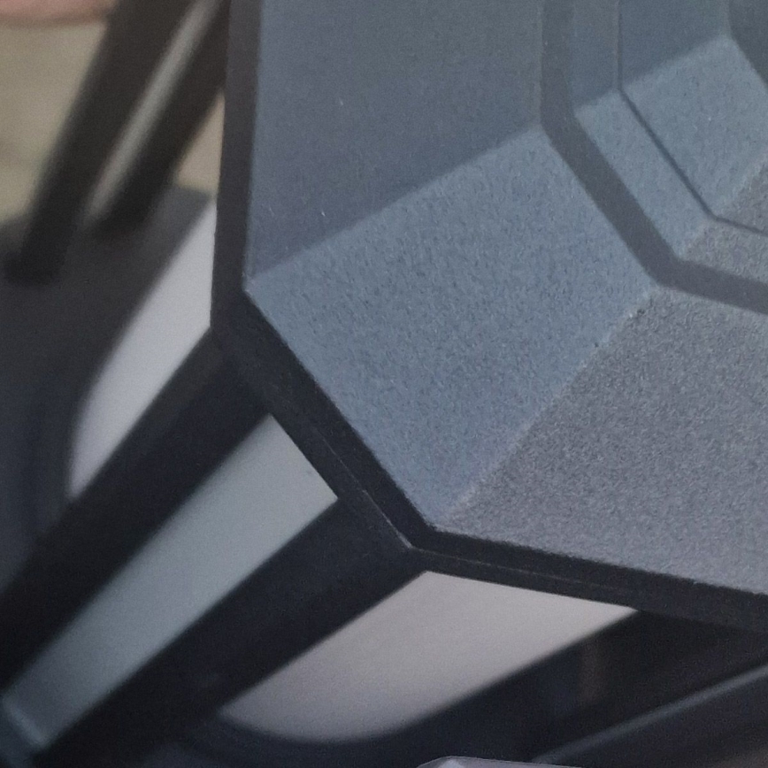 Quintiesse - Buitenwandlamp CASTELLE M 1xE27/60W/230V IP44 zwart