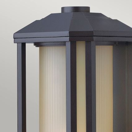 Quintiesse - Buitenwandlamp CASTELLE M 1xE27/60W/230V IP44 zwart