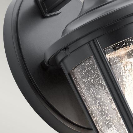 Quintiesse - Buitenwandlamp FAIRFIELD M 1xE27/60W/230V IP44 zwart