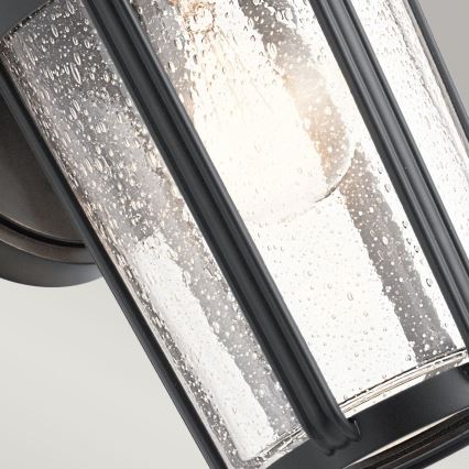 Quintiesse - Buitenwandlamp FAIRFIELD M 1xE27/60W/230V IP44 zwart