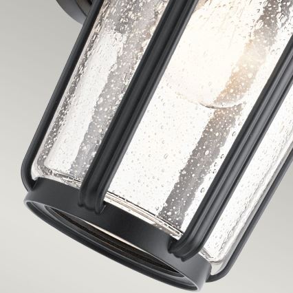 Quintiesse - Buitenwandlamp FAIRFIELD M 1xE27/60W/230V IP44 zwart