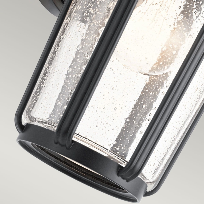 Quintiesse - Buitenwandlamp FAIRFIELD M 1xE27/60W/230V IP44 zwart