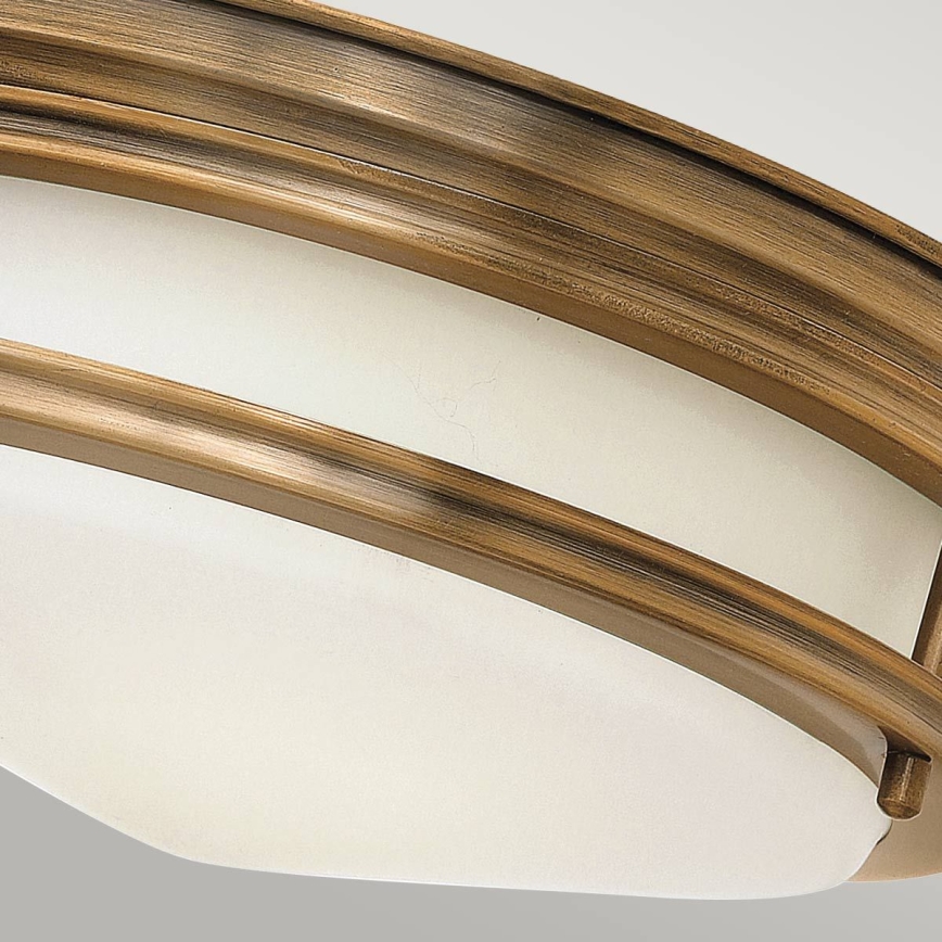 Quintiesse - Buitenplafondlamp HADRIAN 2xE27/40W/230V Ø 30,5 cm IP44 bronskleurig