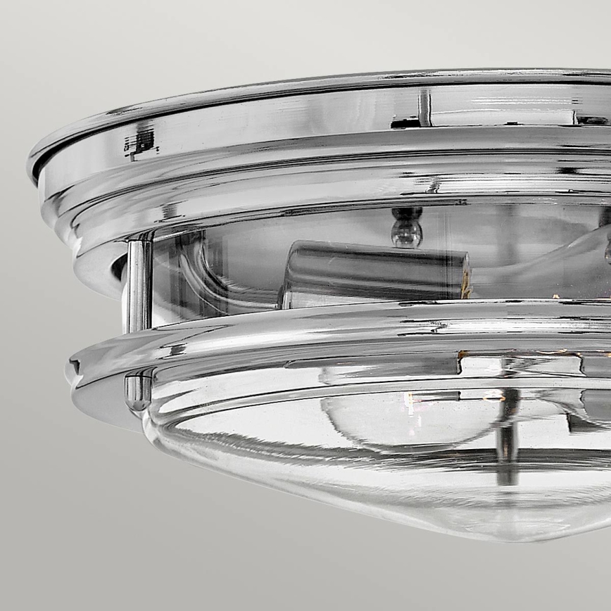 Quintiesse - Buitenplafondlamp HADRIAN 2xE27/40W/230V Ø 27,8 cm IP44 glanzend chroom