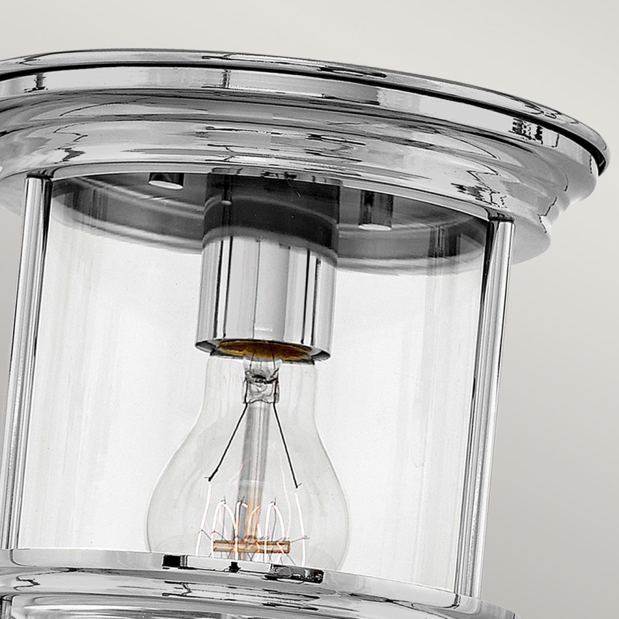 Quintiesse - Buitenplafondlamp HADRIAN 1xE27/60W/230V Ø 16,8 cm IP44