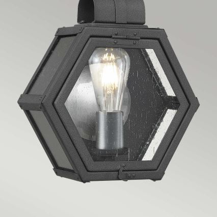 Quintiesse - Buitenwandlamp HEATH M 1xE27/60W/230V IP44 zwart