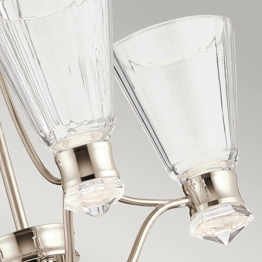 Quintiesse - LED badkamerhanglamp met stang KAYVA LED/24W/230V IP44 glanzend chroom