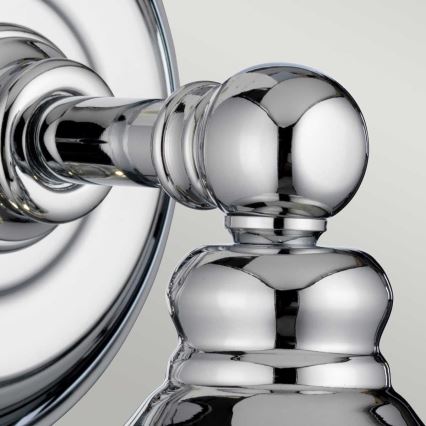 Quintiesse - LED-wandlamp voor de badkamer KEYNES 1xG9/3W/230V IP44 glanzend chroom