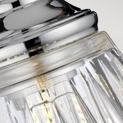 Quintiesse - LED-wandlamp voor de badkamer KEYNES 1xG9/3W/230V IP44 glanzend chroom