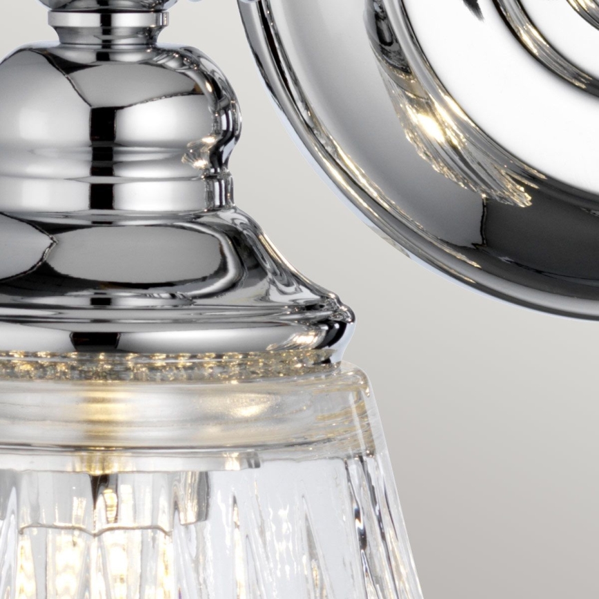 Quintiesse - LED-badkamerwandlamp KEYNES 2xG9/3W/230V IP44 glanzend chroom