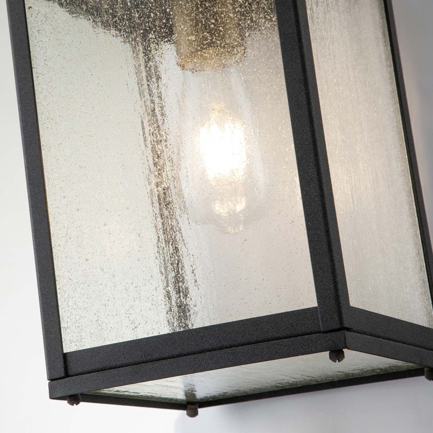 Quintiesse - Buitenwandlamp LAHDEN M 1xE27/60W/230V IP44 zwart/goud