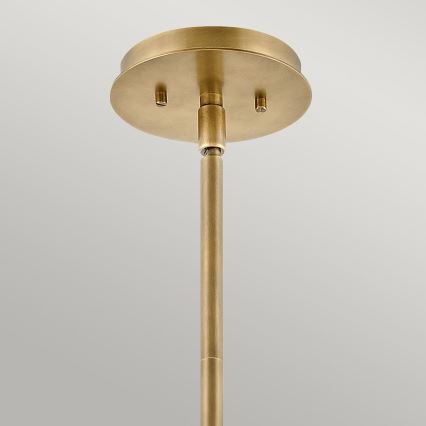 Quintiesse - Hanglamp met stang LOTUS 1xE27/60W/230V Ø 40,7 cm goudkleurig