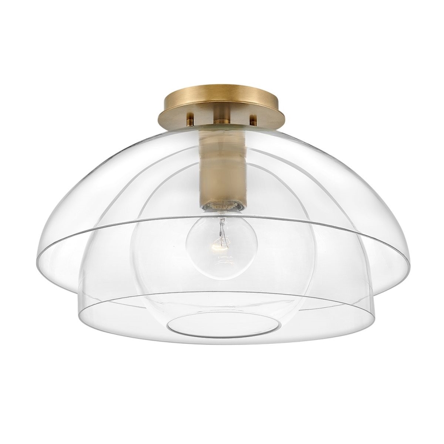Quintiesse - Hanglamp met stang LOTUS 1xE27/60W/230V Ø 40,7 cm goudkleurig