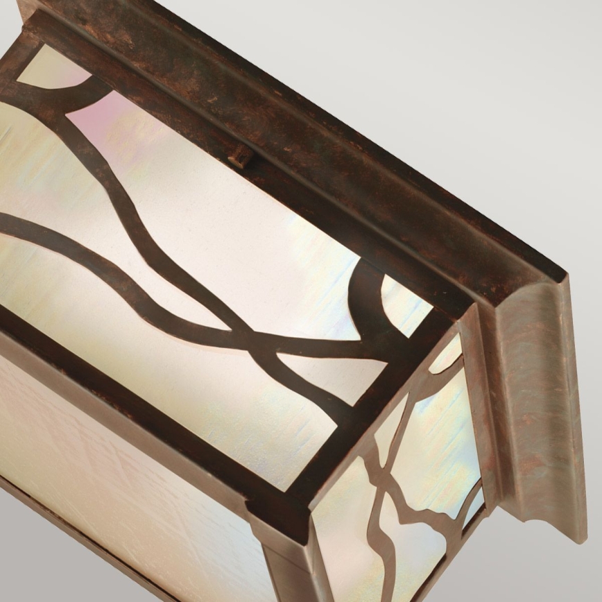 Quintiesse - Buitenplafondlamp MORRIS 2xE27/60W/230V IP44 brons