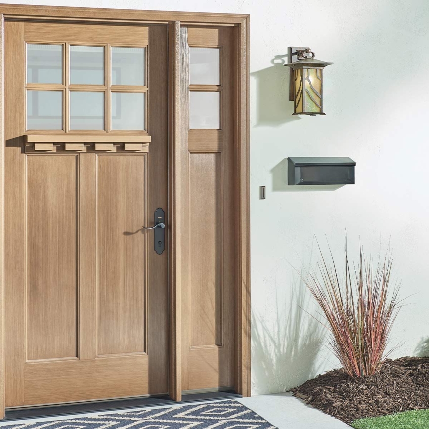 Quintiesse - Buitenwandlamp MORRIS L 1xE27/60W/230V IP44 bronskleurig