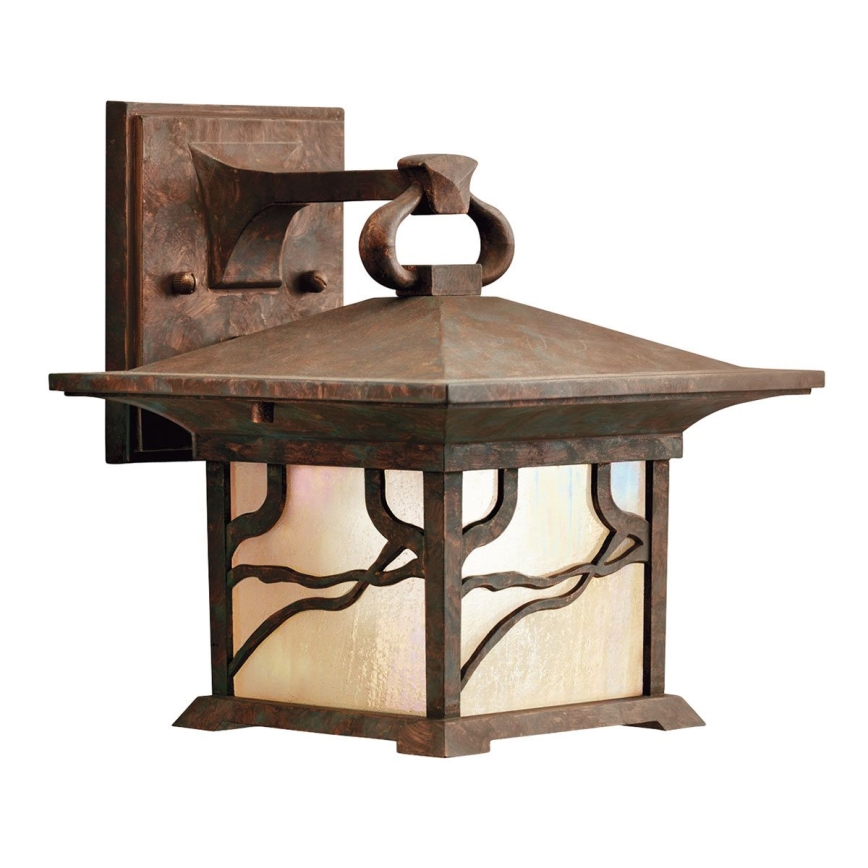 Quintiesse - Buitenmuurlamp MORRIS M 1xE27/60W/230V IP44 brons