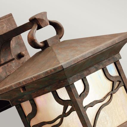 Quintiesse - Buitenmuurlamp MORRIS M 1xE27/60W/230V IP44 brons