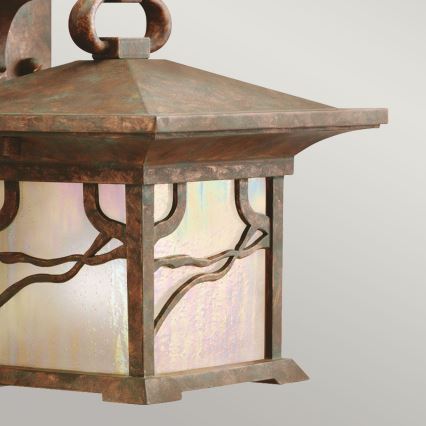 Quintiesse - Buitenwandlamp MORRIS S 1xE27/60W/230V IP44 bronskleurig