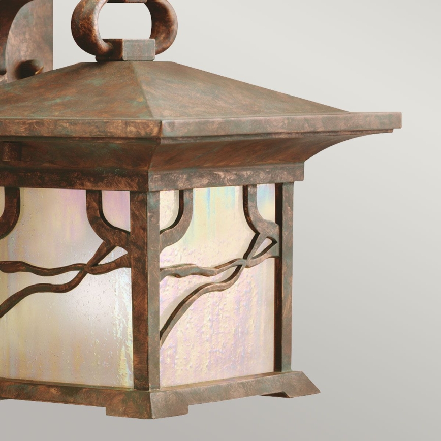 Quintiesse - Buitenwandlamp MORRIS S 1xE27/60W/230V IP44 bronskleurig