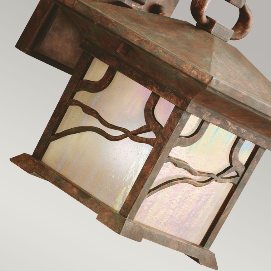 Quintiesse - Buitenwandlamp MORRIS S 1xE27/60W/230V IP44 bronskleurig
