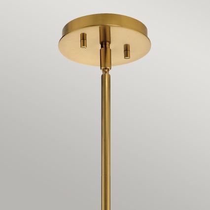 Quintiesse - LED badkamerkroonluchter met stang PIM 5xG9/3W/230V Ø 71,1 cm IP44 goud