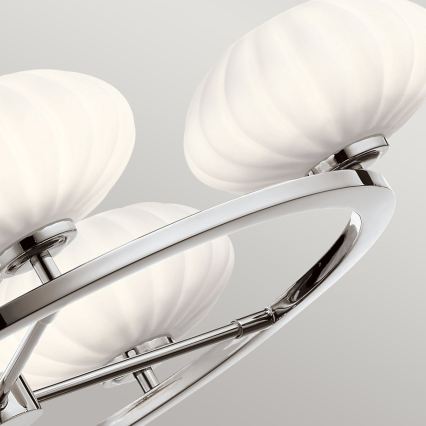 Quintiesse - LED-badkamerlamp met stang PIM 5xG9/3W/230V Ø 71,1 cm IP44 glanzend chroom