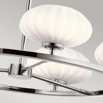 Quintiesse - LED-badkamerlamp met stang PIM 5xG9/3W/230V Ø 71,1 cm IP44 glanzend chroom