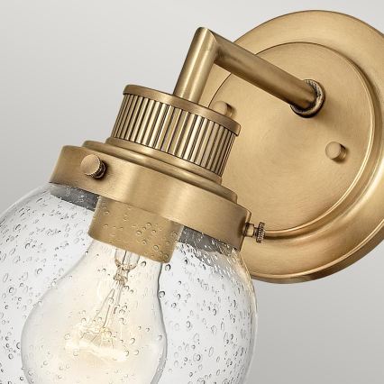 Quintiesse - POPPY wandlamp voor de badkamer 1xE27/60W/230V IP44 goud