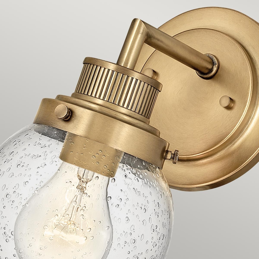 Quintiesse - POPPY wandlamp voor de badkamer 1xE27/60W/230V IP44 goud