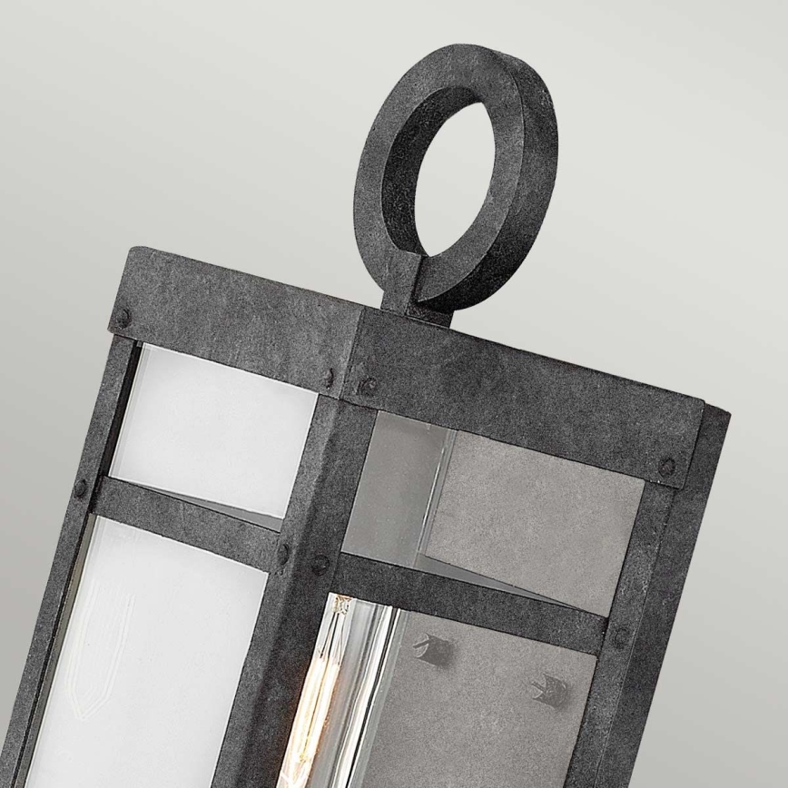 Quintiesse - Buitenwandlamp PORTER M 1xE27/60W/230V IP44 zwart