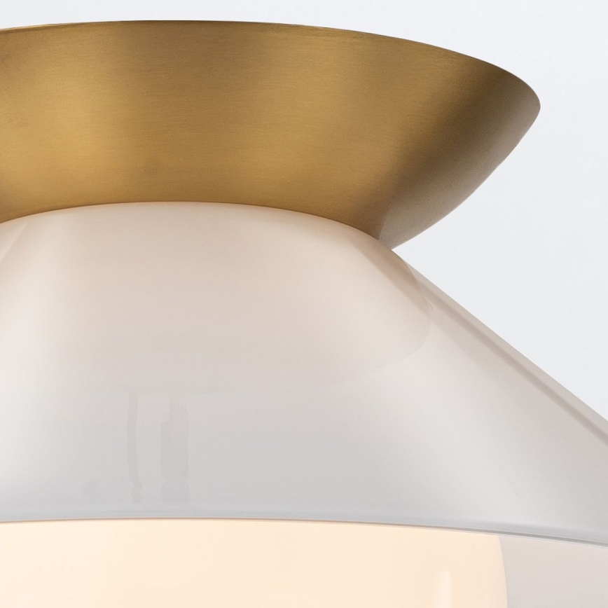 Quintiesse - Plafondlamp SAUCER 1xE27/40W/230V Ø 36,6 cm goud