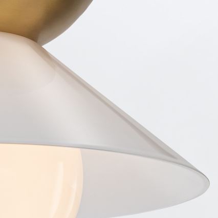 Quintiesse - Plafondlamp SAUCER 1xE27/40W/230V Ø 36,6 cm goud