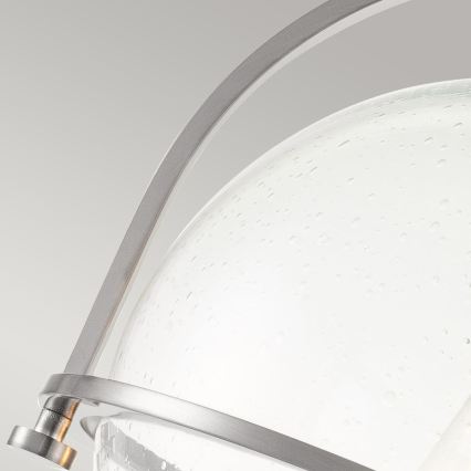 Quintiesse - Plafondlamp SOMERSET 1xE27/60W/230V Ø 28,2 cm mat chroom