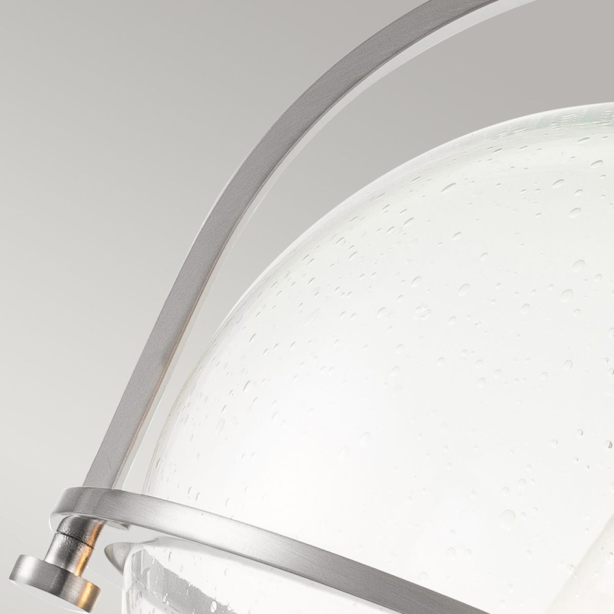 Quintiesse - Plafondlamp SOMERSET 1xE27/60W/230V Ø 28,2 cm mat chroom