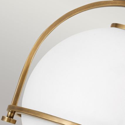 Quintiesse - Plafondlamp SOMERSET 1xE27/60W/230V Ø 28,2 cm goud