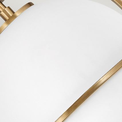 Quintiesse - Plafondlamp SOMERSET 1xE27/60W/230V Ø 28,2 cm goud