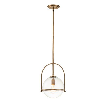 Quintiesse - Hanglamp aan stang SOMERSET 1xE27/60W/230V Ø 28,9 cm bronskleurig