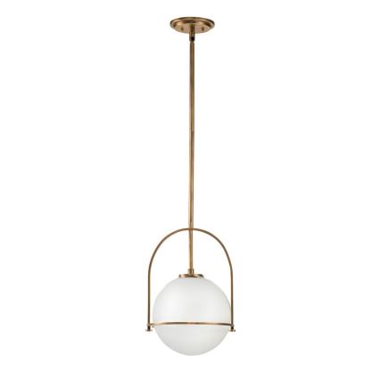 Quintiesse - Hanglamp met stang SOMERSET 1xE27/60W/230V Ø 28,9 cm brons